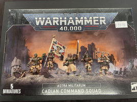 Astra Militarum Catachan Command Squad
