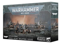Astra Militarum Krieg Heavy Weapon Squad