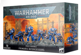 Space Marines Primaris Intercessors.