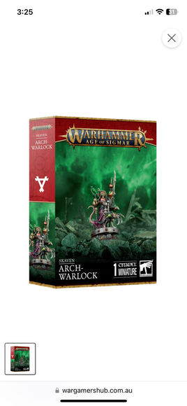 Warhammer Skaven Arch- Warlock