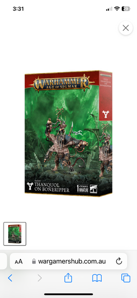 Warhammer Skaven Thanquol on boneripper