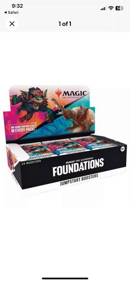 Magic the gathering Foundations Jumpstart booster