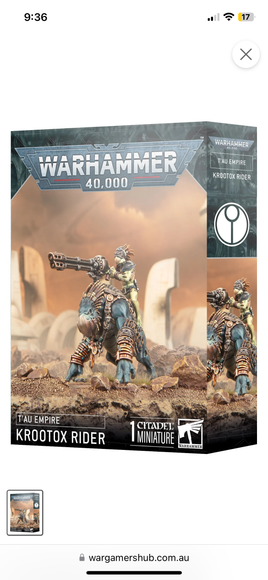 Tau Empire Kroot Rider