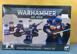 Space Marine Intercessors & Paint set