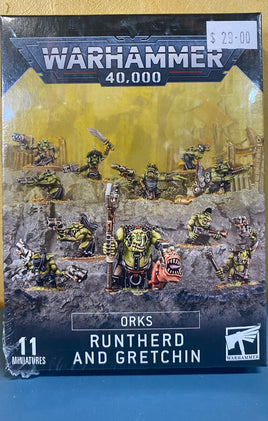Orks Runtherd and Gretchen