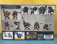 
              Space Marines Scouts with sniper rifles
            